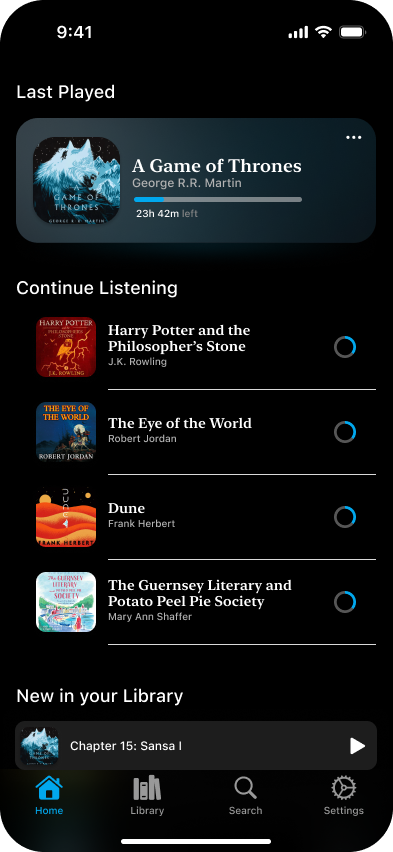 App Homescreen Preview