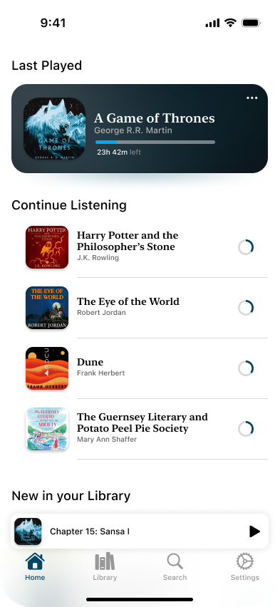 App Homescreen Preview